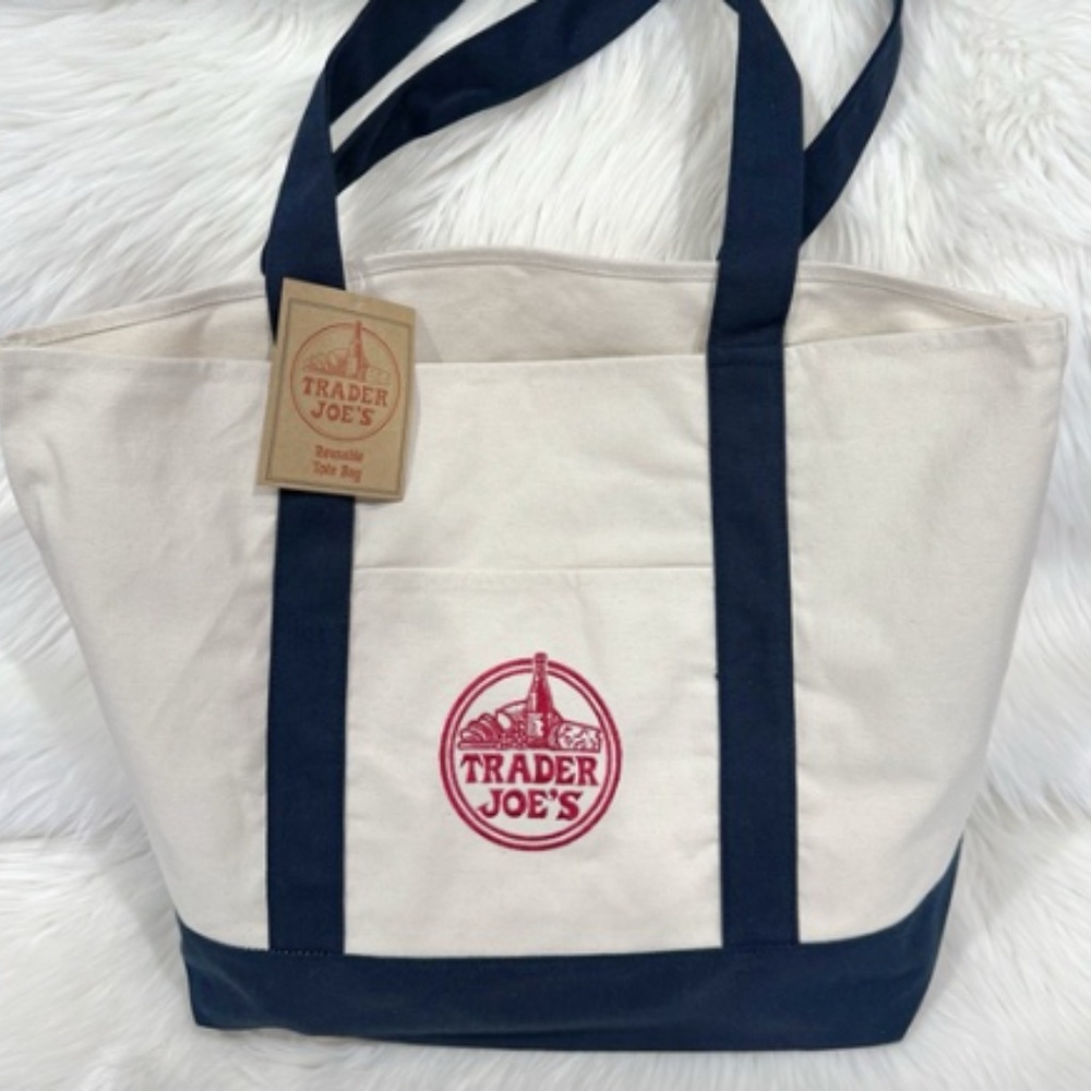 Trader Joe’s Tote Bag Large Reusable